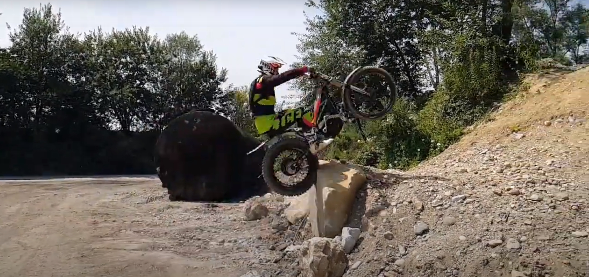 Lukas beim Training in Muckham